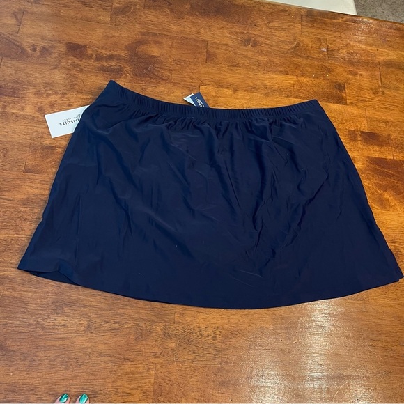 NWT Swimsuits for All navy swim suit bottom swim skirt size 18 - Picture 5 of 8